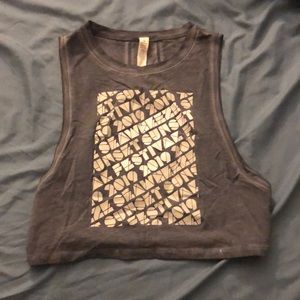 Lululemon Seawheeze crop top